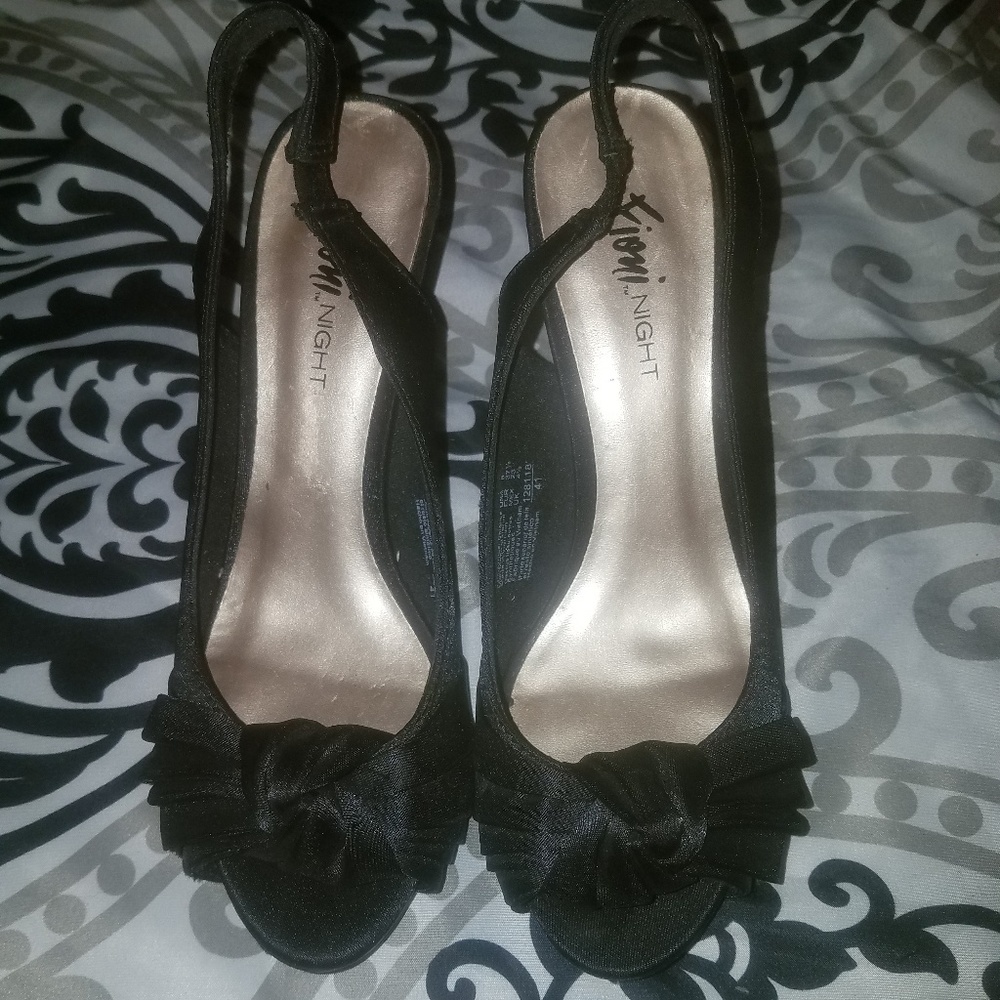Black heels